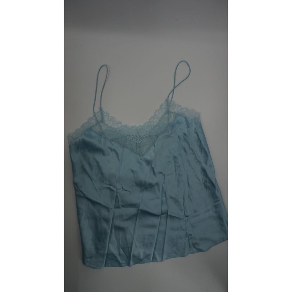 Jonathan Simkhai NightNight Blue Lingerie Top Small